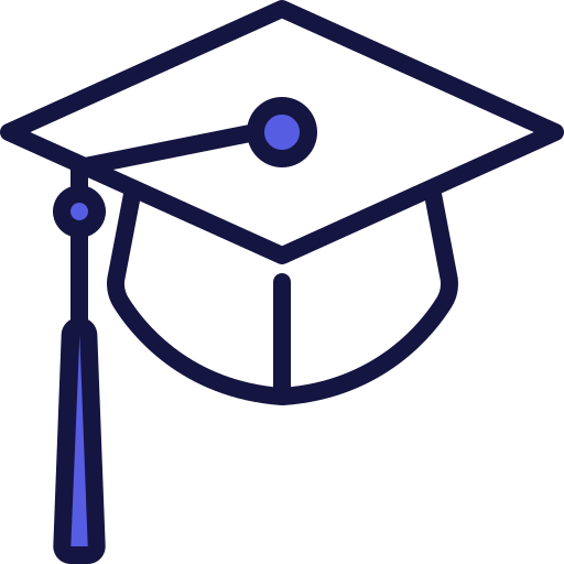 graduación icono gratis