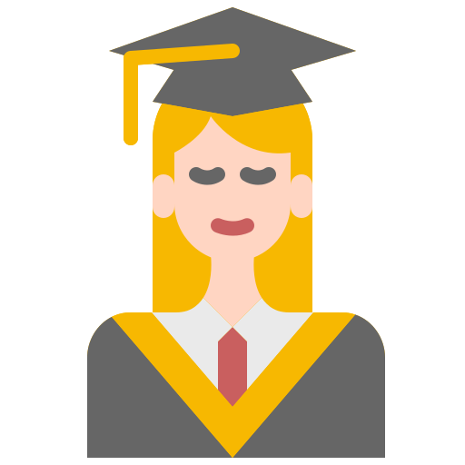 graduación icono gratis