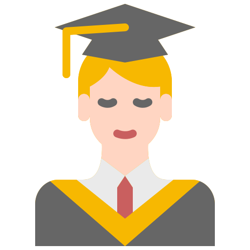 graduación icono gratis