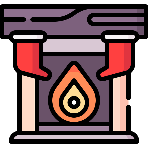 chimenea icono gratis