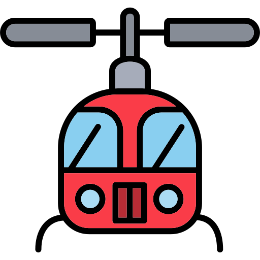 helicóptero icono gratis