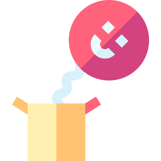 Коробка-сюрприз бесплатно иконка