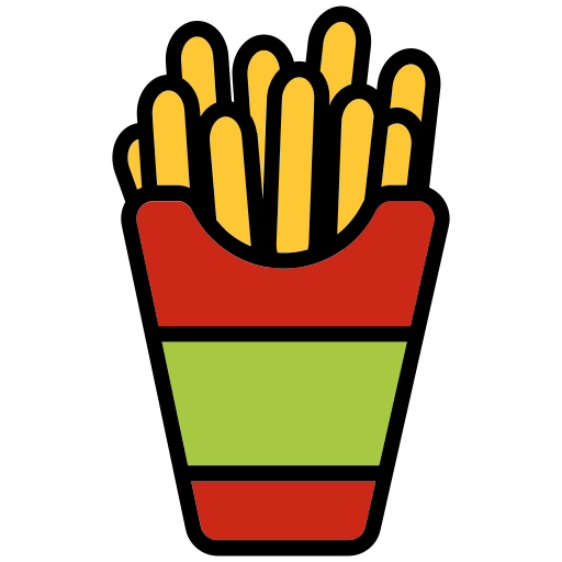 papas fritas icono gratis
