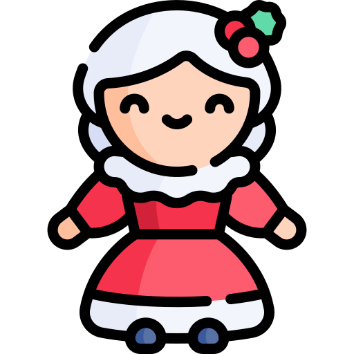 señora claus icono gratis