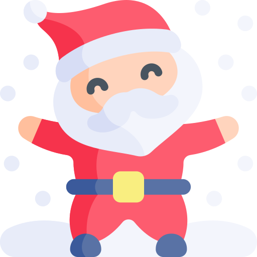 papá noel icono gratis