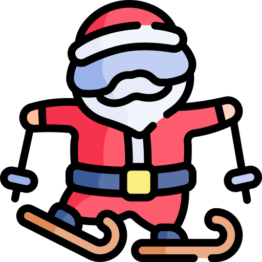 papá noel icono gratis