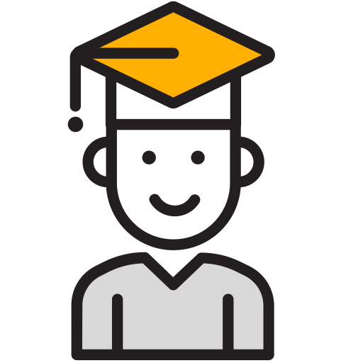 graduación icono gratis