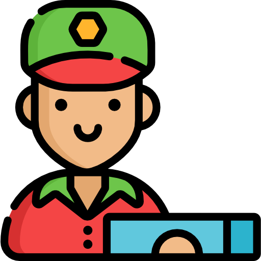 entrega icono gratis