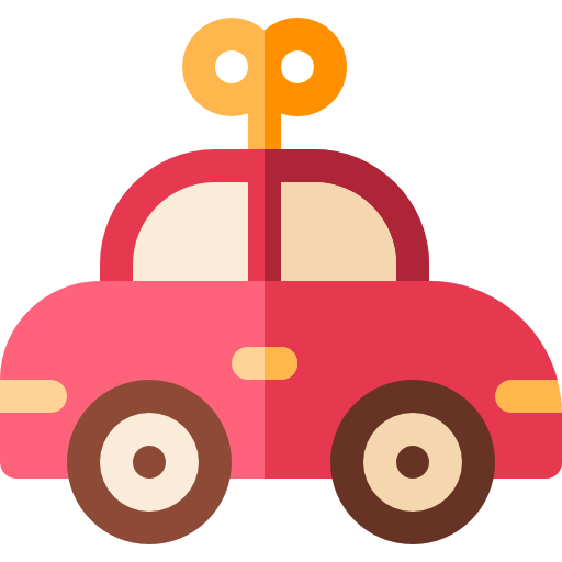 Car toy Basic Rounded Flat icon