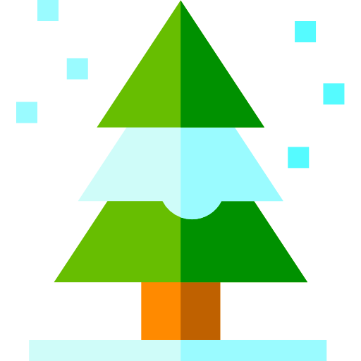 árbol de navidad icono gratis