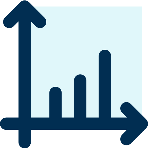 gráfico de barras icono gratis