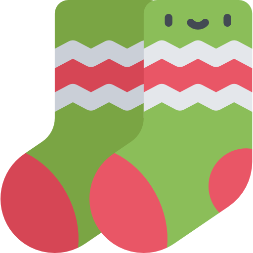 Socks Kawaii Flat icon