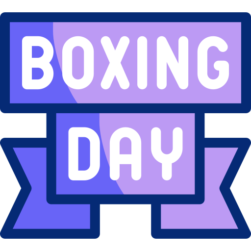 día del boxeo icono gratis