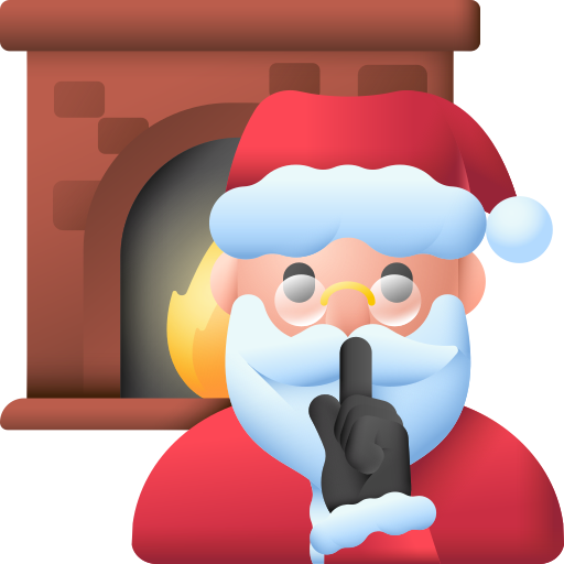 santa secreto icono gratis