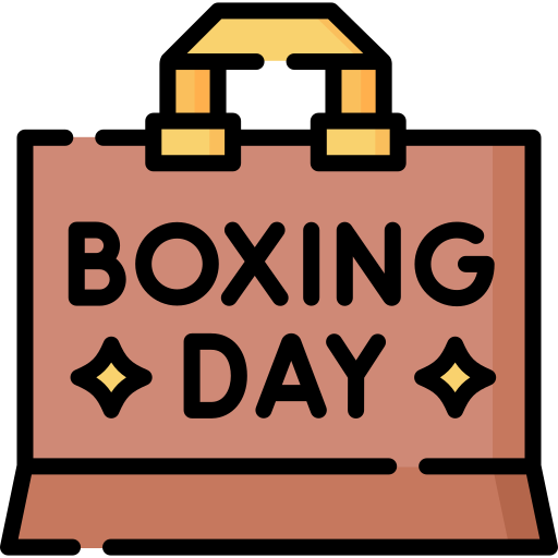 día del boxeo icono gratis