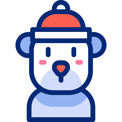 oso polar icono gratis