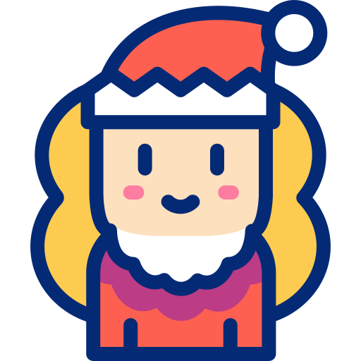 papá noel icono gratis