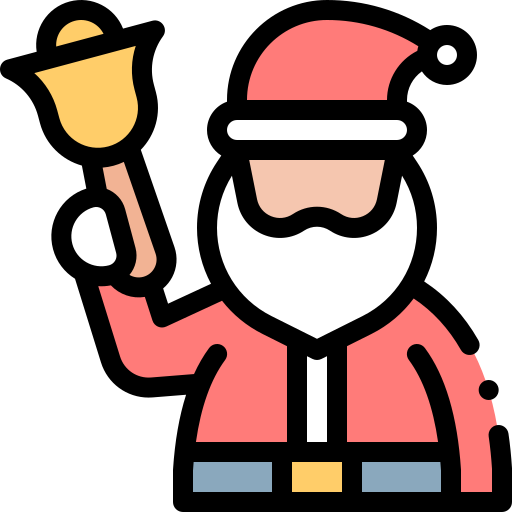 papá noel icono gratis