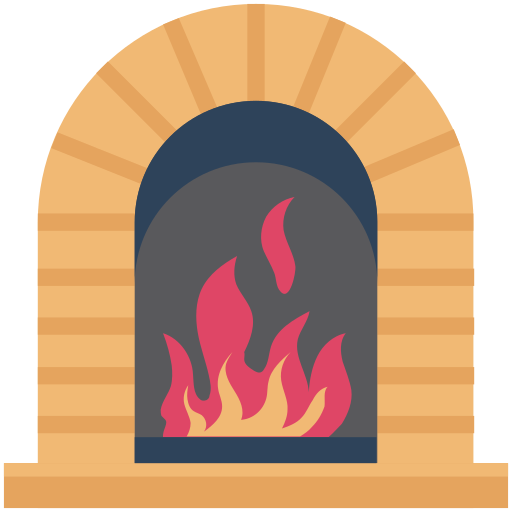 chimenea icono gratis