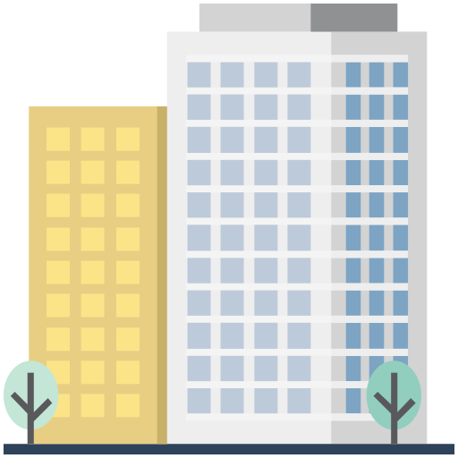 Здание бесплатно иконка