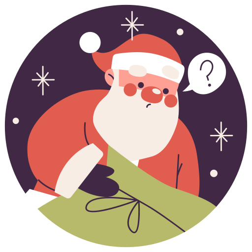 papá noel gratis sticker