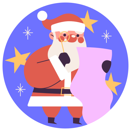 papá noel gratis sticker