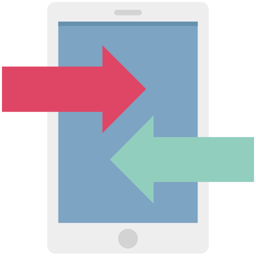 el intercambio de datos icono gratis