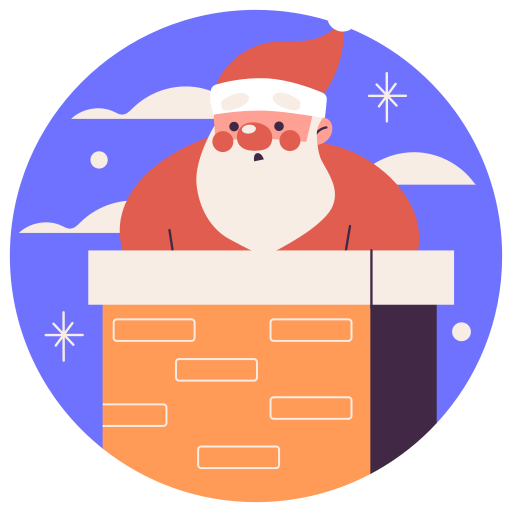 papá noel gratis sticker