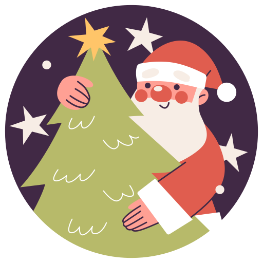 papá noel gratis sticker