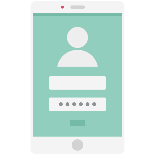 inicio de sesión de la aplicación icono gratis