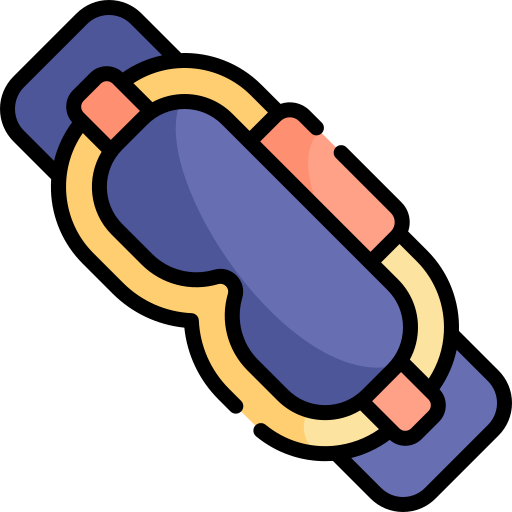 gafas de esquí icono gratis