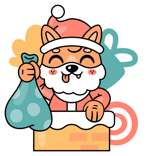 papá noel gratis sticker