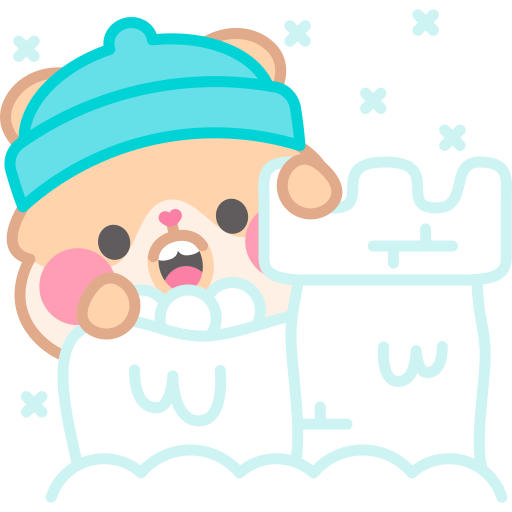 Winter free sticker Winter free sticker