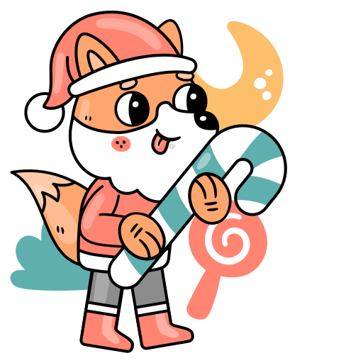 papá noel gratis sticker