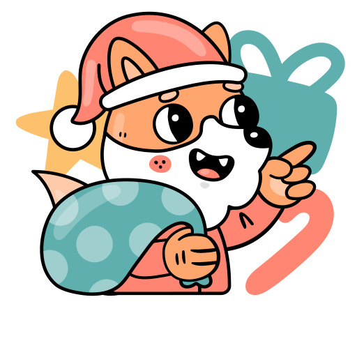 papá noel gratis sticker