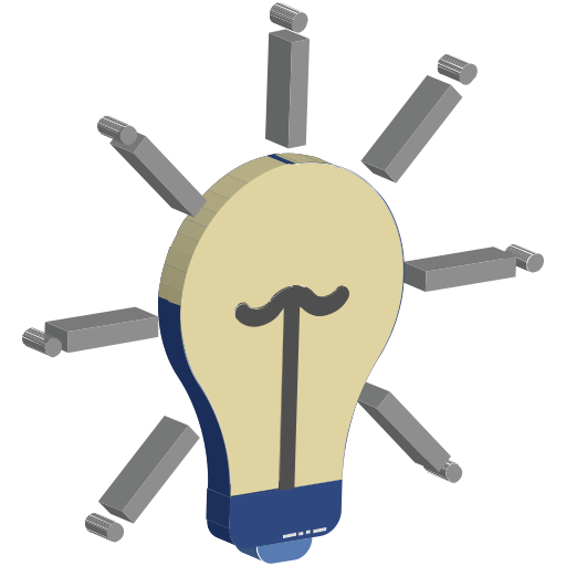 Bright idea free icon