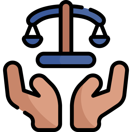 Justice free icon