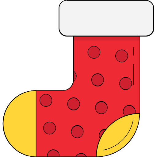 weihnachtssocken kostenlos Icon weihnachtssocken kostenlos Icon