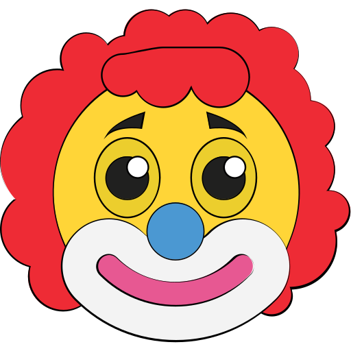 Clown free icon Clown free icon