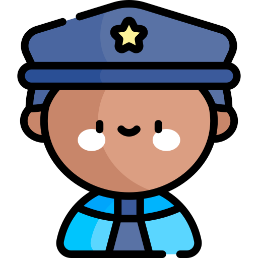 police Icône gratuit