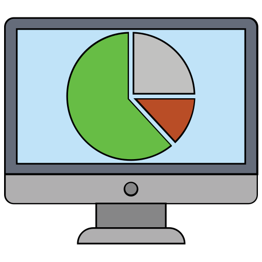 grafico icono gratis