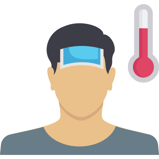 Высокая температура бесплатно иконка