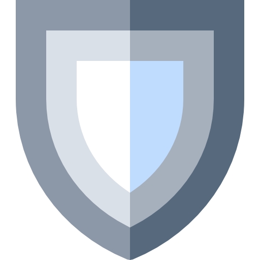 Shield Basic Straight Flat icon