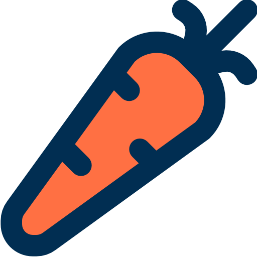 carotte Icône gratuit