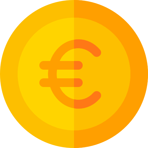 euros icono gratis