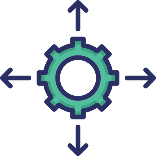 rueda dentada icono gratis