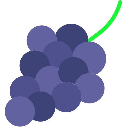 uvas icono gratis