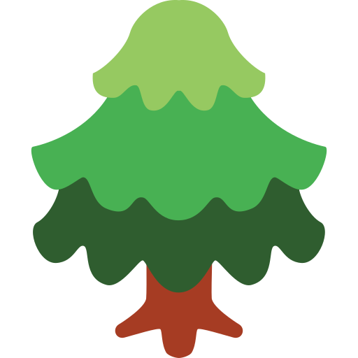 árbol de navidad icono gratis