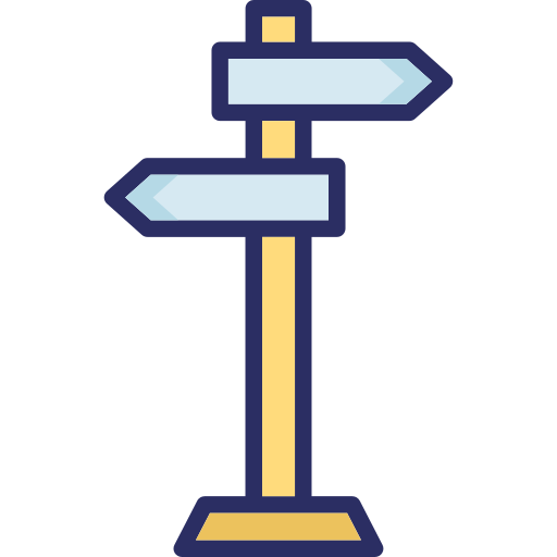 dirección icono gratis