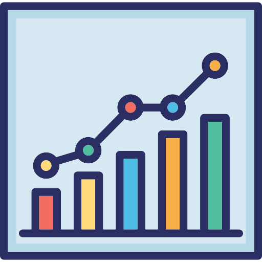 gráfico grátis ícone gráfico grátis ícone